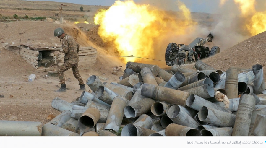 اندلاع اشتباكات حدودية مكثفة بين أذربيجان وارمينيا